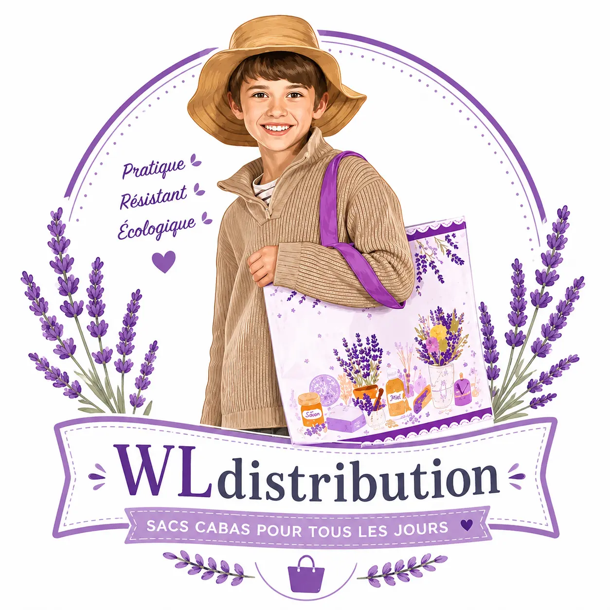 WLdistribution — sacs cabas pratiques, résistants et écologiques
